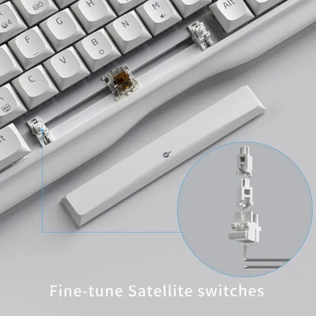 Kemove K68SE Mekanik Klavye — 65% Kompakt, PBT Keycap — tanıtım görseli 3
