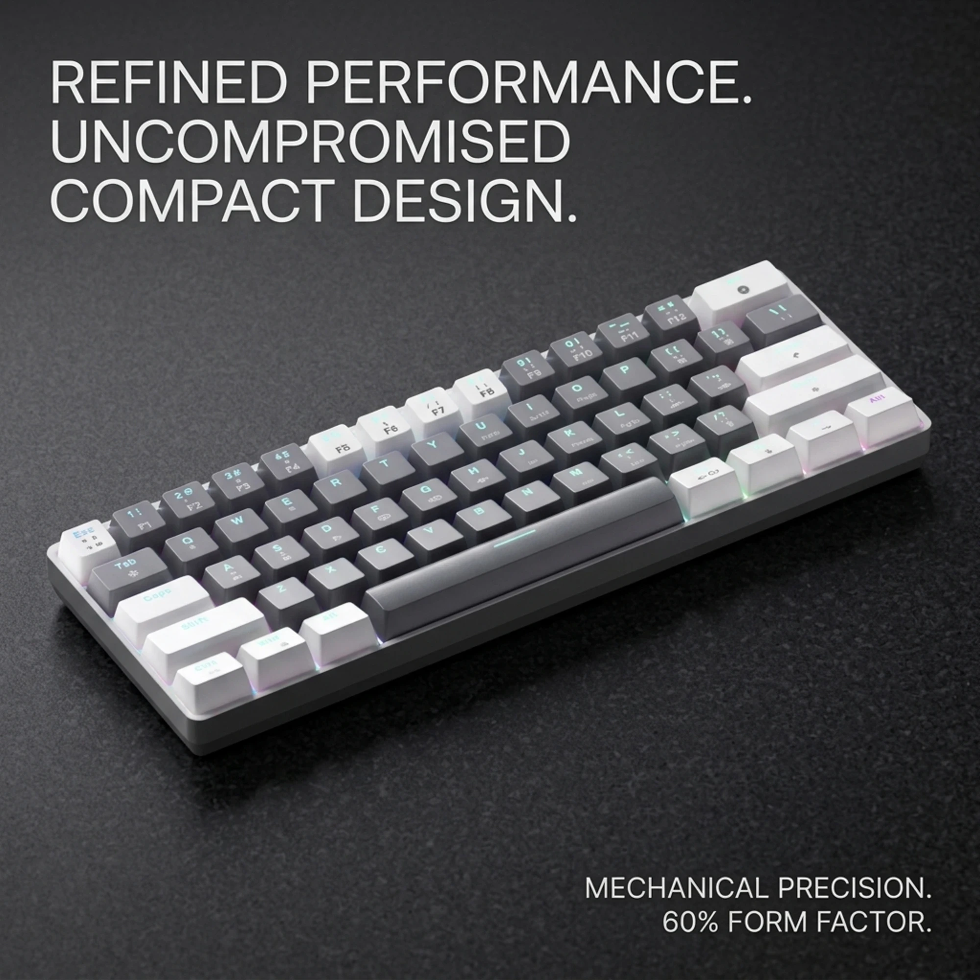 Sarftech T60W+WB Mekanik RGB Klavye