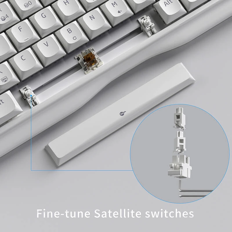 Kemove K68SE Mekanik Klavye — 65% Kompakt, PBT Keycap — tanıtım görseli 3