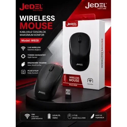 Jedel W928 Kablosuz Mouse